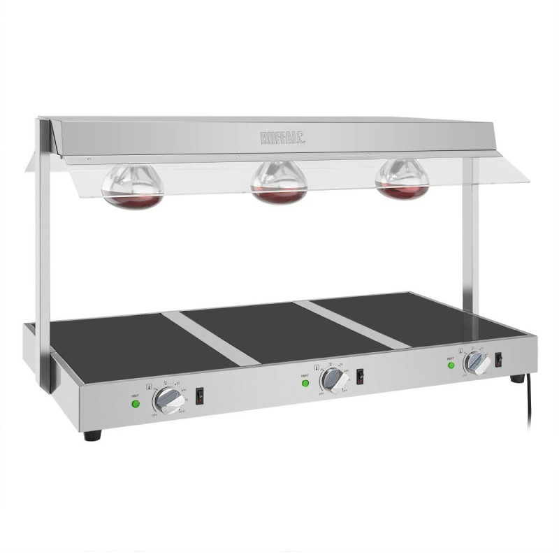 Portique Chauffe-Plat - 3 x GN 1/1 - Buffalo Portique Chauffe-Plat - 3 x GN 1/1 - Buffalo