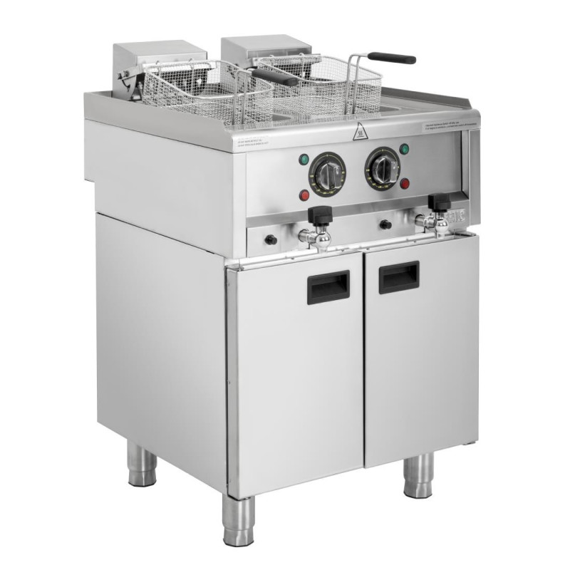 Elektriline fritüür Seeria 600 - 2 x 8 L - Buffalo Elektriline fritüür Seeria 600 - 2 x 8 L - Buffalo