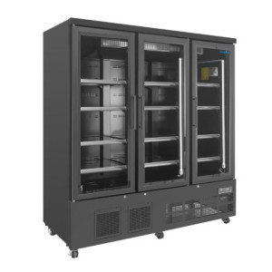 3-ukseline külmkapp - 1156 L - Negatiivne Must - Polar