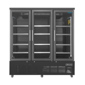 3-ukseline külmkapp - 1156 L - Negatiivne Must - Polar