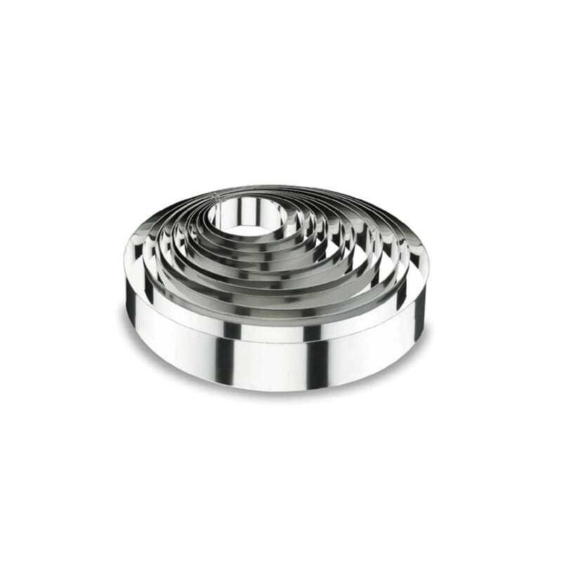 Round Stainless Steel Cake Mold by Lacor Round Stainless Steel Cake Mold by Lacor