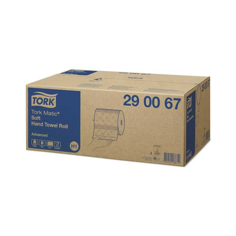 Pehmed Tork Matic® rätikurullid - 6 tk | Kõrge imavus Pehmed Tork Matic® rätikurullid - 6 tk | Kõrge imavus