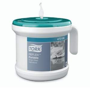 Portable Tork Reflex™ jagaja - Keskmine rullisüsteem