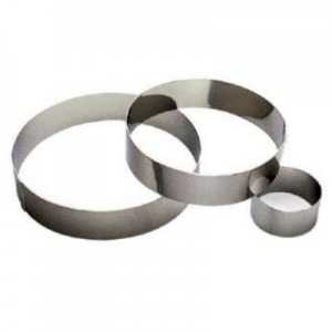 Cercle à Mousse H 45 inox Tellier