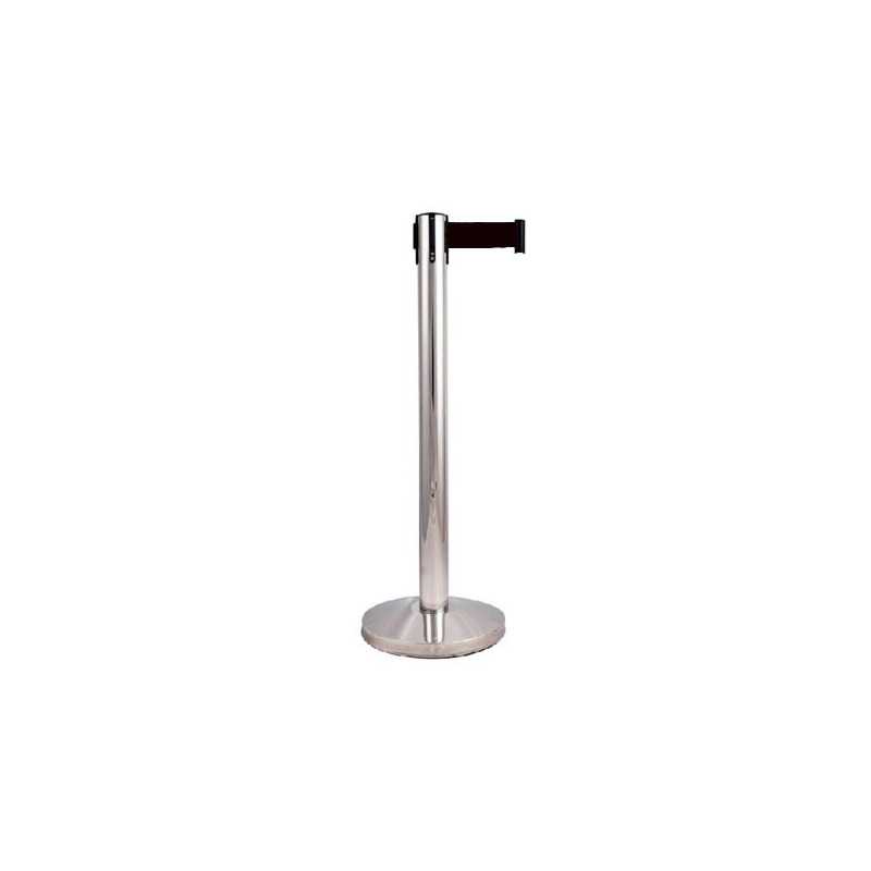 Poteau Guide File Inox avec Sangle Poteau Guide File Inox avec Sangle