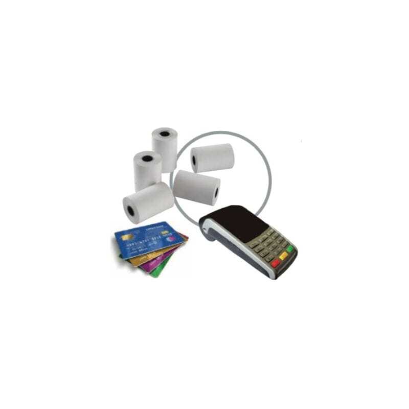 Thermal Paper Roll for POS Credit Cards - 57 x 60 mm - Pack of 10 Thermal Paper Roll for POS Credit Cards - 57 x 60 mm - Pack of 10