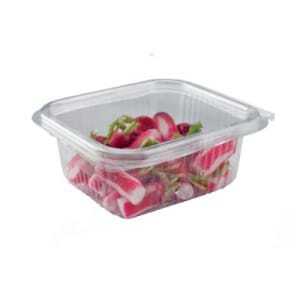 50 tk komplekt - 50 cl kaanega ristkülikukujuline karbike