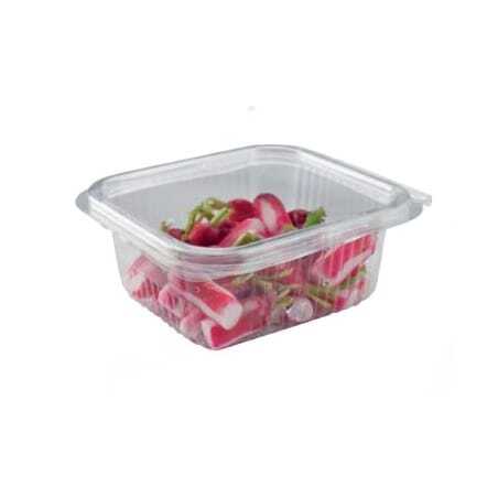50 tk komplekt - 50 cl kaanega ristkülikukujuline karbike