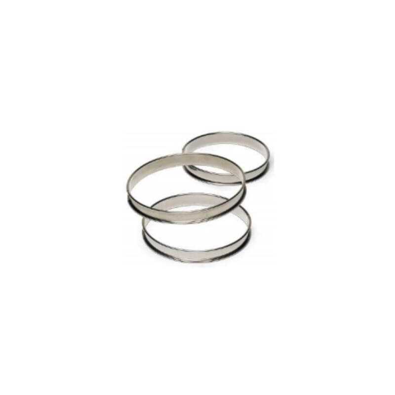 Cercle à Tarte Haut - Ø 90 mm Tellier Cercle à Tarte Haut - Ø 90 mm Tellier