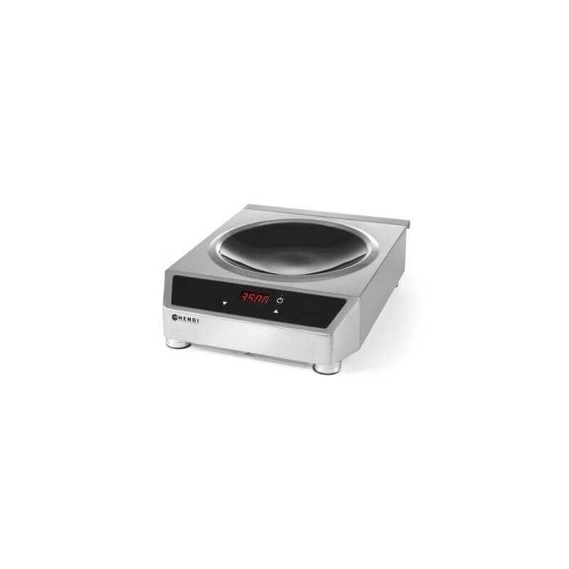 Wok à Induction en Acier Inoxydable - HENDI Wok à Induction en Acier Inoxydable - HENDI