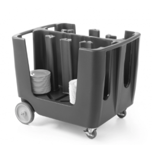 Cambro sümmeetriliste veergudega taldrikuvanker