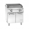 Gaasiga professionaalne lavakivigrill Bartscheri 900 seeria - rest V
