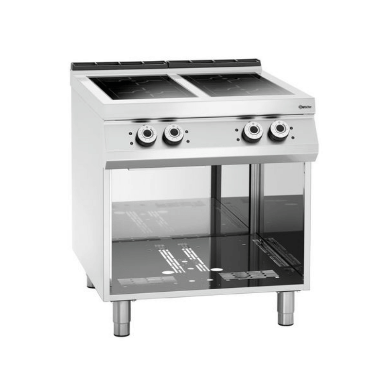 Fourneau Professionnel Série 900 Bartscher avec 4 zones induction Fourneau Professionnel Série 900 Bartscher avec 4 zones induction