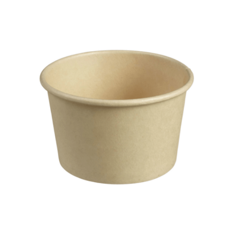 Pot en Fibres de Bambou - Ø 95 mm - 230 ml - Ecoresponsable - Lot de 50 Pot en Fibres de Bambou - Ø 95 mm - 230 ml - Ecoresponsable - Lot de 50