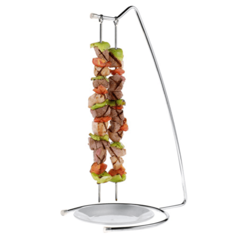 Porte-Brochettes 2 Places en Inox - Tellier Porte-Brochettes 2 Places en Inox - Tellier