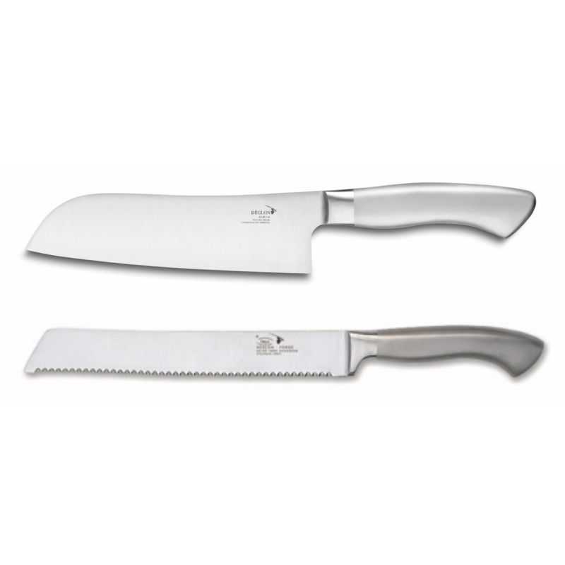 Santoku + leivanoa komplekt Deglon. Santoku + leivanoa komplekt Deglon.