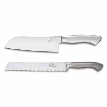 Santoku + leivanoa komplekt Deglon.