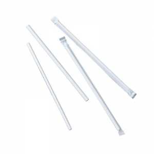 Valge pappkõrs pakendatud - Ø 6 x 197 mm - 500 tk komplekt