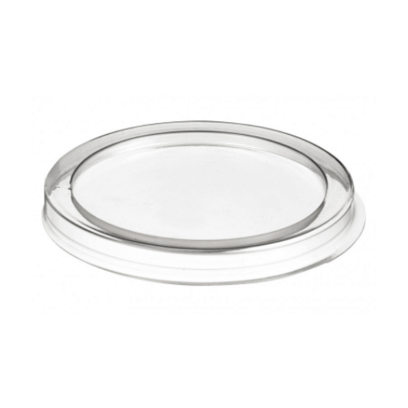 Transparent Lid Ø 103 mm - Eco-friendly - Pack of 50 Transparent Lid Ø 103 mm - Eco-friendly - Pack of 50