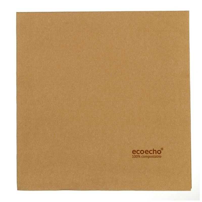 Biodegradable Paper Napkin - 400 x 400 mm - Pack of 60 Biodegradable Paper Napkin - 400 x 400 mm - Pack of 60