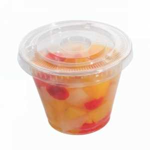 Plastikust läbipaistev pott - 270 ml - 50 tk komplekt
