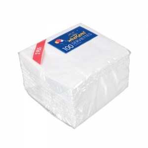Nädalavahetuse salvrätikud 2 kihti - 30 x 30 cm - 100 tk komplekt