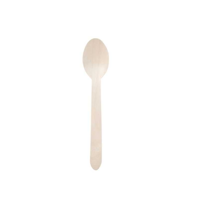 Kaskpuust teelusikad - 110 mm - 100 tk komplekt Kaskpuust teelusikad - 110 mm - 100 tk komplekt