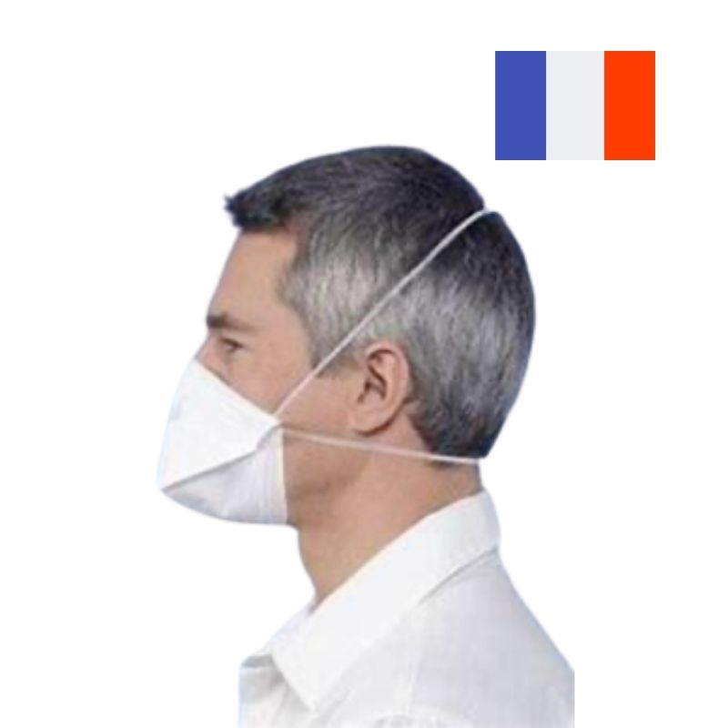 FFP2 mask - Prantsuse tootmine - 40 komplekti FFP2 mask - Prantsuse tootmine - 40 komplekti