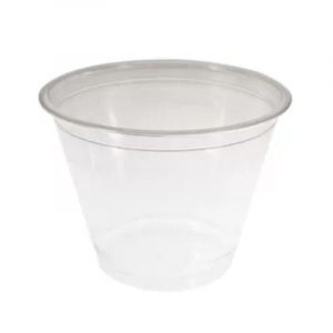 Plastikust läbipaistev pott - 270 ml - 50 tk komplekt