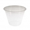 Plastikust läbipaistev pott - 270 ml - 50 tk komplekt