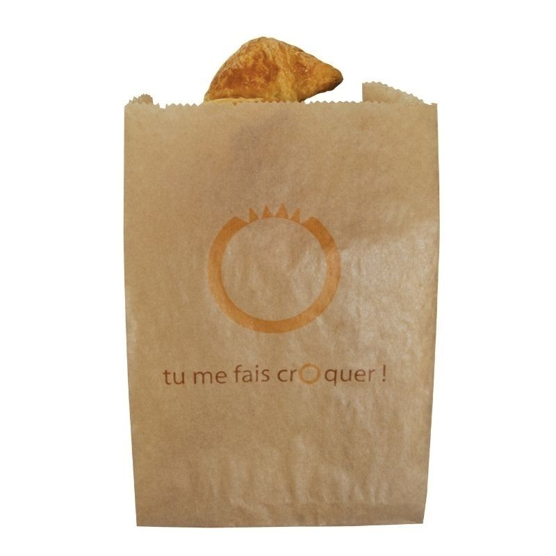 Sac Dessert "Tu Me Fais Croquer !" 120 x 50 - Ecoresponsable - Lot de 1000 Sac Dessert "Tu Me Fais Croquer !" 120 x 50 - Ecoresponsable - Lot de 1000