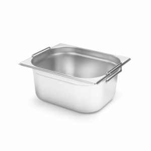 GN Gastronormpann 1/2 suurusega käepidemetega - 12,5 L - K 200 mm