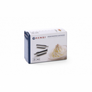 Whipped cream charger cartridges - Pack of 24 - Brand HENDI - Fourniresto