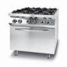Köögilaud Kitchen Line - 4 põletiga elektriahi GN 1/1-ga - Bränd HENDI - Fourniresto