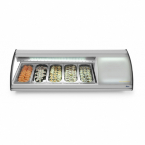 Sushi vitriin - 5 x GN 1/3 - 63 L