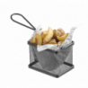 Panier à Frites Miniature Noir - 255 x 135 mm