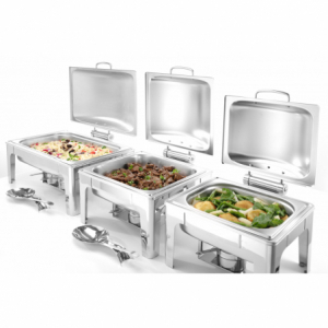 Chafing dish GN 1/2 satiinviimistlus - Bränd HENDI - Fourniresto