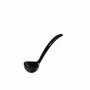 Plastikust kastmelusikas - must - 0,04 L - HENDI
