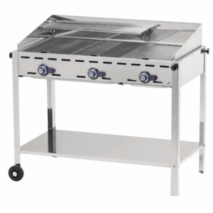 Professionaalne gaasigrill Green Fire - 3 põletit - HENDI