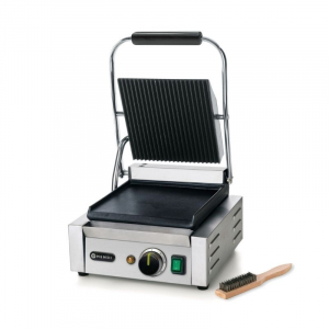Kontaktgrill - Lihtne mudel - Siledad ja soonilised plaadid