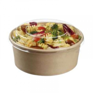 Bambusest salatikauss kaanega - 750 ml - ø 155 mm - 25 tk komplekt