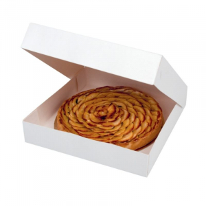 Paberkarp kondiitritoodetele - 6 liimitud nurka - 25 x 25 cm - 50 tk komplekt