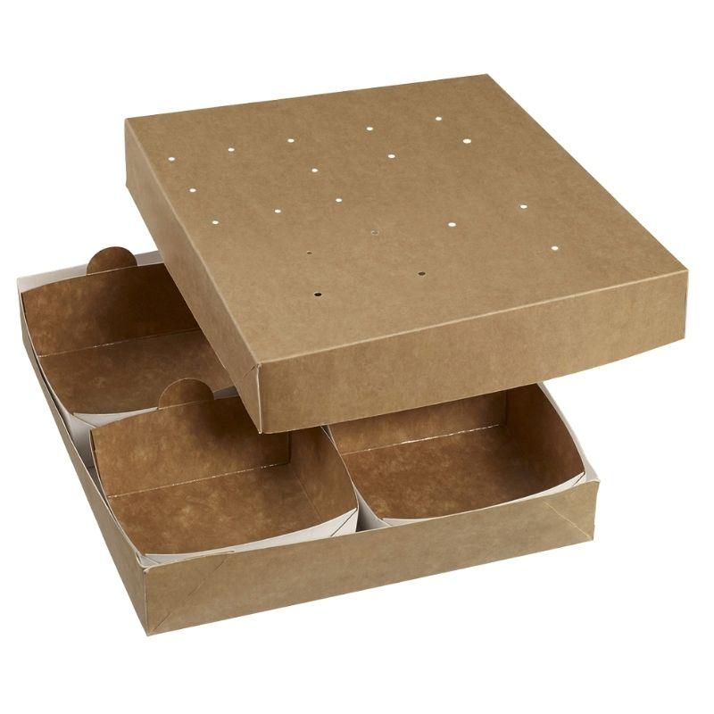 Toitlustuskarp Modulo 260 pappkarbile - 260 x 260 mm - 160 tk komplekt Toitlustuskarp Modulo 260 pappkarbile - 260 x 260 mm - 160 tk komplekt