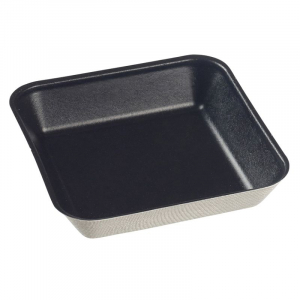 Must Kanopée taldrik - 100 x 100 mm - 50 tk
