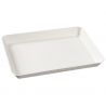 Valge Kanopée taldrik - 200 x 150 mm - 50 tk komplekt
