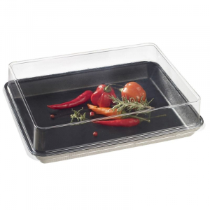 RPET kaas Kanopée taldrikule 200 x 150 mm - 100 tk komplekt