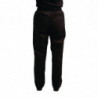 Köögipüksid Easyfit Must Tefloniga - Suurus S - Whites Chefs Clothing - Fourniresto