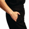 Köögipüksid Easyfit Must Tefloniga - Suurus XL - Whites Chefs Clothing - Fourniresto