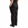 Köögipüksid Easyfit Must Tefloniga - Suurus XS - Whites Chefs Clothing - Fourniresto
