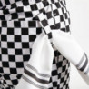 Köökipüksid Easyfit ruudulised valgete ja mustade toonidega - suurus M - Whites Chefs Clothing - Fourniresto